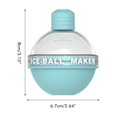 thumbnail image 2 of Molde de silicona para hacer bolas de hielo con forma de bulbo, redondo, de fácil liberación, para uso doméstico., 2 of 11