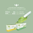 thumbnail image 7 of Organyc 100% Organic Cotton Super Tampons, No Applicator, 16 Ct, 7 of 7