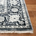 thumbnail image 3 of Safavieh Herat Rozen Oriental Area Rug, Navy/Ivory, 4' x 6', 3 of 11