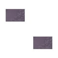 thumbnail image 4 of kurtrusly PVC Leaf Pattern Placemats Plate Mats Pad Place Mat Drink Cup Coasters Rectangle Insulation Kitchen Decor 45X30cm Taro Milk leaf 2Set, 4 of 6