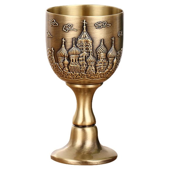 Luxurious Sense Chalice Goblet Renaissance Imitation Chalice Communion Cup For Party Gathering Accessories