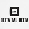 thumbnail image 3 of CafePress - Delta Tau Delta Black Stacked Signature Sweatshirt - Crew Neck Sweatshirt, 3 of 4