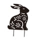 thumbnail image 2 of Estatua de conejito para jardín, decoración de Pascua, estacas para césped, adornos para jardín A, 2 of 9