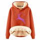 thumbnail image 1 of WILLBEST Sudadera Deportiva para Mujer Sudadera con Capucha Estampada Informal para Mujer XXXXX-Grande, 1 of 4
