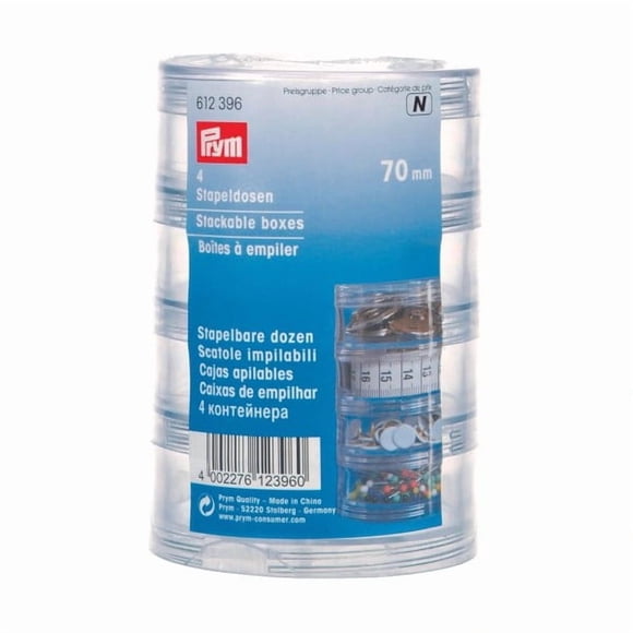 PRYM Stackable Storage Box Craft Storage Container, 70MM