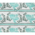 thumbnail image 4 of oneOone Cotton Flex Fabric Stripe|Leaves & Hen Block Decor Fabric Printed BTY 40 Inch Wide, 4 of 4