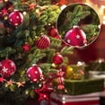 thumbnail image 3 of 200 piezas de ganchos para bolas de Navidad, ganchos para adornos navideños, colgador en forma de S para decoración de árbol de Navidad (verde) JM, 3 of 5