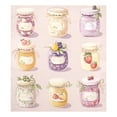 thumbnail image 6 of Yayeee Magnetic Dishwasher Cover for The Front Decoration Home Kitchen Machine Sticker Protector, Purple Jam Jars, 6 of 6