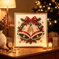 thumbnail image 3 of DIY Christmas Pearl Diamond Art Painting Kit, 7.87in Christmas Pearl Beads Art Craft for Adults Beginner, Xmas Diamond Dots Beads Painting for Home Wall Decor, 3 of 7