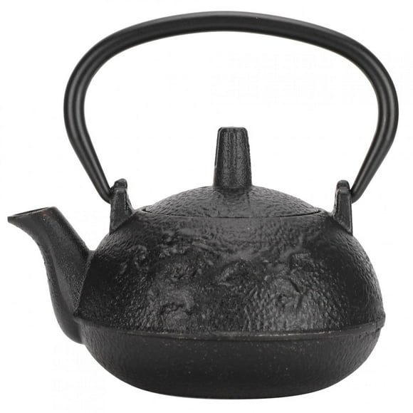 Juego de té de decoración, tetera de hierro fundido de 0,3 L, tetera de hierro fundido, tetera de regalo, diseño exquisito Jadeshay A