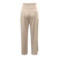 thumbnail image 3 of Slacks for Women Spring Summer Elastic High Waist Straight Leg Loose Fit Business Casual Work Pants with Pockets, 3 of 4