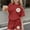 Red, variant on Tween Girls’ Summer Outfit, Big Kids’ Short Sleeve T-Shirt and Shorts Two-Piece Casual Set Red 7-8Years