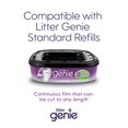 thumbnail image 4 of Litter Genie XL Pail, Ultimate Cat Litter Disposal System, Locks Away Odors, Includes One Refill, Silver, 4 of 9