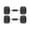 10 lb, Pair, variant on HANDBODE Hex Rubber Dumbbells, Non-Slip Handle Design for Secure & Comfortable Grip, Hand Weights for Strength Training and Home Gym / Pair of 17.5 lb