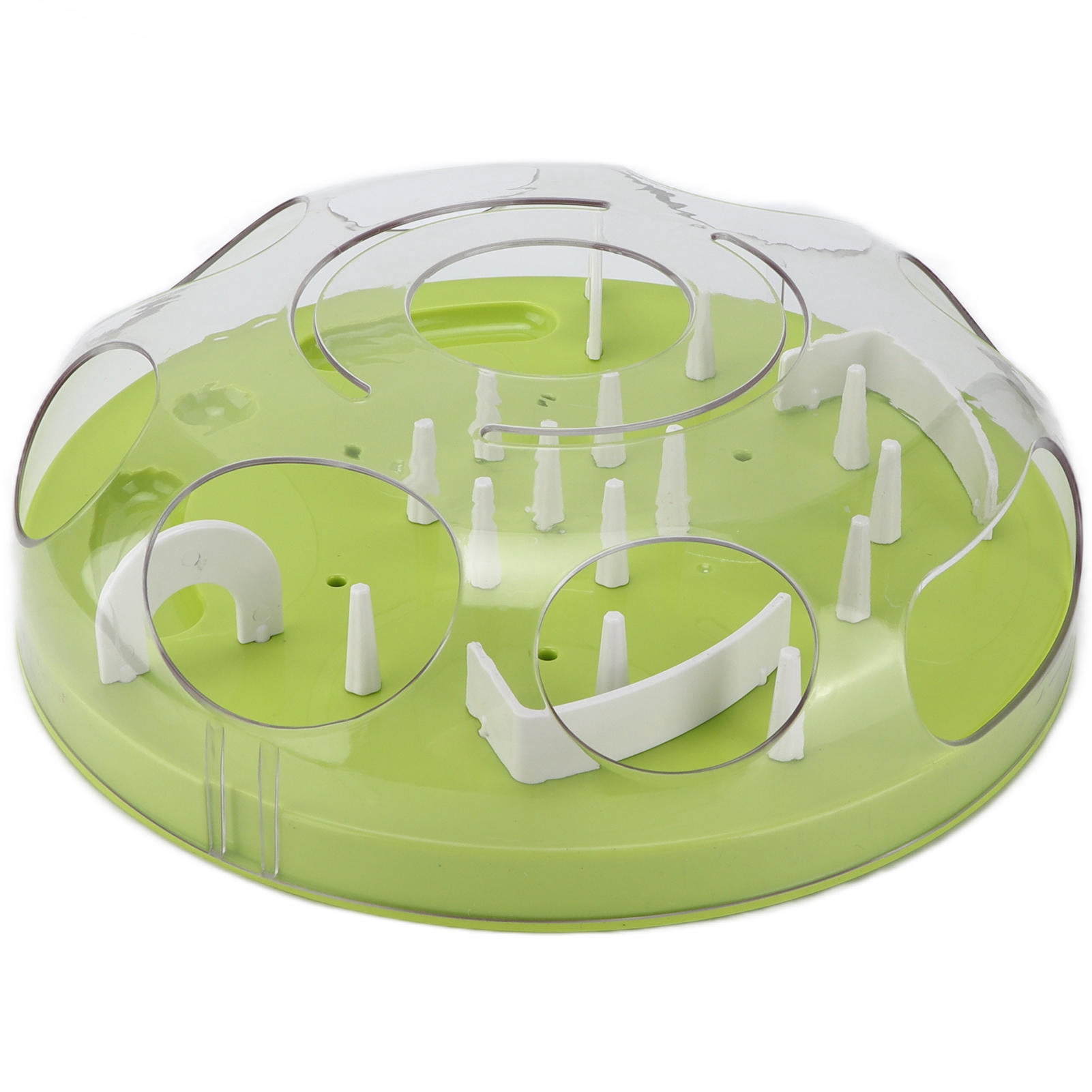 BOKYAN Pet Maze Slow Food Bowl – Interactive Puzzle Bowl for Cats & Dogs, 12.2" x 12.2" x 3.94", 2.09 lb, Non‑Slip Base, Food‑Safe, Rinseable