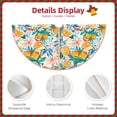 thumbnail image 4 of KLL Colorful Fruits Christmas Tree Skirt 48" ,Party Decorations Farmhouse for Christmas Decorations Holiday Party, 4 of 6