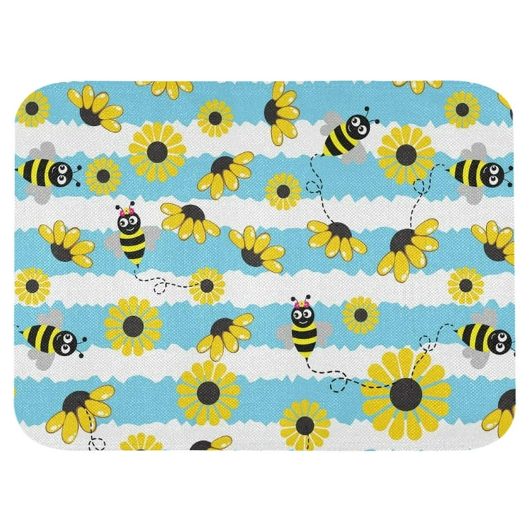 Bee Festival Outdoor Doormat Front Door Mat Waterproof Entrance