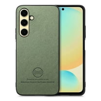 Dteck Case for Samsung Galaxy S23,Slim Premium Canvas Grain PU Leather,Soft TPU Bumper,Non-Slip Anti-Scratch Shock-Absorbent,Protective Phone Cover for Samsung Galaxy S23,Green