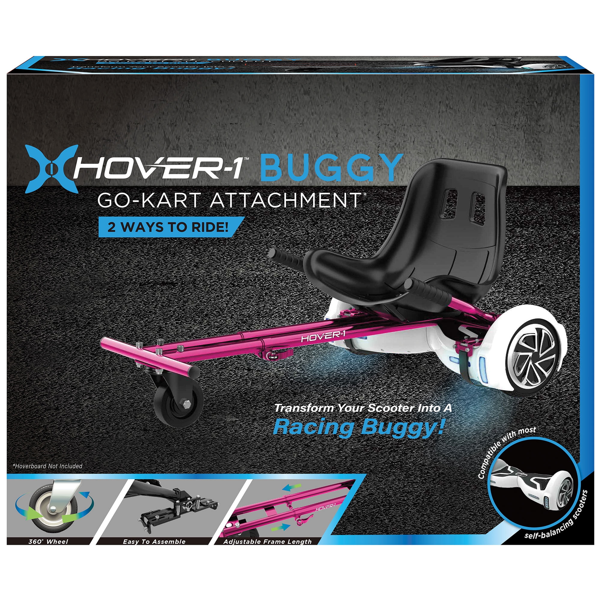 Free Shipping Hover 1 Kart Hoverboard Kart Walmart