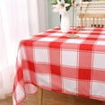 thumbnail image 5 of Nappe Rectangulaire à Carreaux - Imperméable, Résistante aux Plis et Lavable Nappe Décorative pour Extérieur, Fête Intérieure, 160GSM, 5 of 5