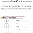 thumbnail image 5 of Aoujea Save up to 50% Womens Sweatsuits Plus Size Fashion Solid Color Round Neck Long Sleeve Side Split Pants Set Gift for Women, 5 of 5