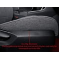 thumbnail image 6 of Coverdream Custom Fit Corolla Seat Covers for Toyota Corolla Hybrid LE 2020 2021 2022 & Hybrid XLE 2023- Washable Polyester Auto Seat Covers(Gray,Full Set), 6 of 6