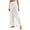 White womens pant, variant on Dianli Wide Leg Pants for Women Solid Loose Fit Comfy Soft Fashion Summer Casual Elastic Waist Long Wide Leg Pants Sale Clothes