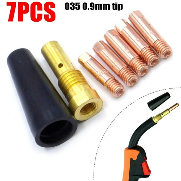 Geege 7Pcs Gasless Nozzle Tips Fit Century FC90 FluxCored Wire Feed Welder K34931