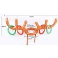 thumbnail image 2 of 2 Set Inflatable Reindeer Antler Game, (2 Inflatable Antler, 8 Rings Reindeer Ring Toss) Inflatable Reindeer Antler Hat with Rings, 2 of 4