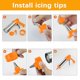 thumbnail image 2 of ¡Ofertas relámpago! Tenedor de cocina Huayishang, boquilla para decorar pasteles, herramientas mejoradas, juego amarillo para decorar galletas, espray bucal para hornear, máquina para decorar, 2 of 8