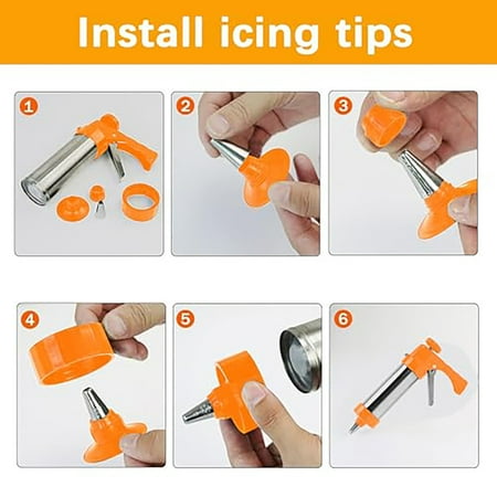 

Kitchen for k Mbxmh Clearance Cookies Decorating Gun Baking Tools F Cake Decoration Nozzle Upgrade Tools Cookies Decorating Yellow Maker Set Baking Mouth Spray Cookies Maker Decorated