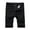 QA-Black, variant on Mens Jean Shorts Big and Tall Ripped Distressed Denim Trunks Vintage Washed Denim Shorts Slim Fit Stretchy Straight Leg Jean Trunks