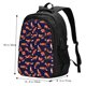 thumbnail image 5 of Balery Foxes In Different Poses Mochila con carga USB para hombre y mujer - Mochila impermeable y antirrobo para laptop con puerto USB para viajes, trabajo, 5 of 7