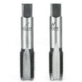 thumbnail image 1 of 1 Pair Right Hand Machine Straight Fluted Fine Thread Metric Connector Hand Tap, 1 of 10