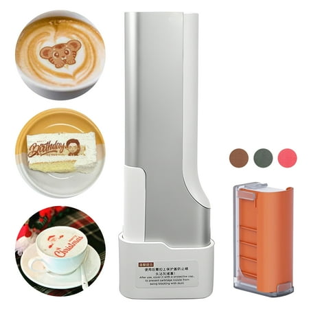 Coffee Printer,Coffee Art Edible Art By Create Art Cookie Diy Coffee Printer Edible Portable With Wifi Diy Wifi Edible Printer Wi-fi Print-lab Diy Printer App Cookies And App Edible