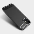 thumbnail image 3 of PANDACO Black Brushed Metal Case for iPhone 12, 3 of 4