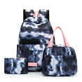 thumbnail image 4 of Bolsa 3pcs Tie Dye Mochila Estudiante Mochila Laptop Bookbag Conjunto de caja de almuerzo aislada Tmvgtek Para Estrenar, 4 of 7