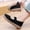 Black, variant on YOUYEDIAN Flat Shoes for Women Spring Fall Dressy Loafers Non Slip Slip on Casual Walking Shoes Work Closed Toe Orthopedic Shoes (Pink)