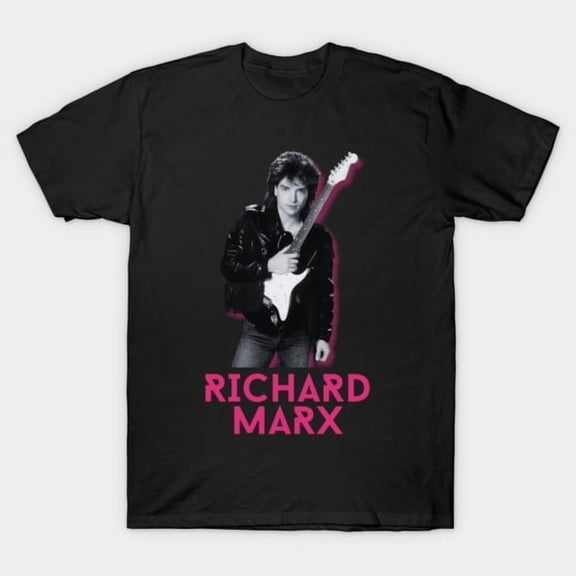 Richard Marx 1980s Retro Pop Music Graphic G096 Unisex T-Shirt, Up to 5XL