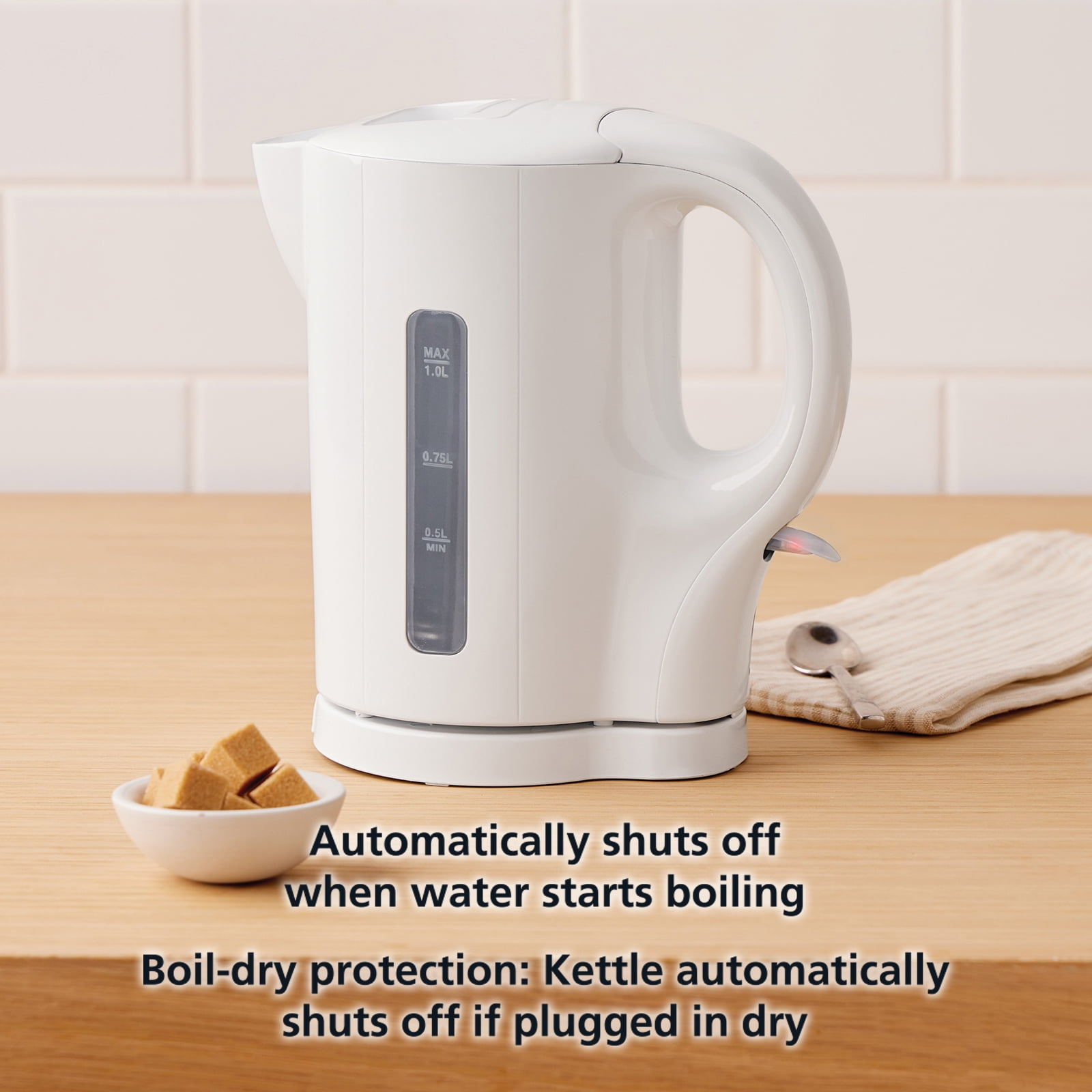 Mainstays 1 Litre Electric Kettle
