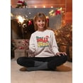 thumbnail image 2 of Have A Holly Jolly Christmas Holiday Women's Sweatshirt, 2 of 4