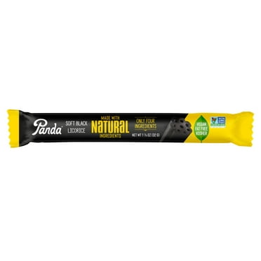 Panda Natural Soft Black Licorice (Pack of 4)