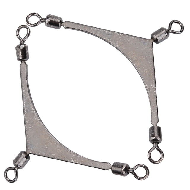 Fishing Swiveling Rings,10pcs Stainless Steel Barrel Fishing Tackle Fishing Swivel Ring Reliable and Durable