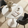 thumbnail image 1 of Mesa de Comedor Redondo 80cm Color Blanco, 1 of 6