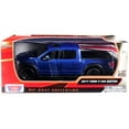 thumbnail image 3 of 2017 Ford F-150 Raptor Pickup Truck Blue with Black Wheels 1/27 Diecast Model Car by Motormax, 3 of 5