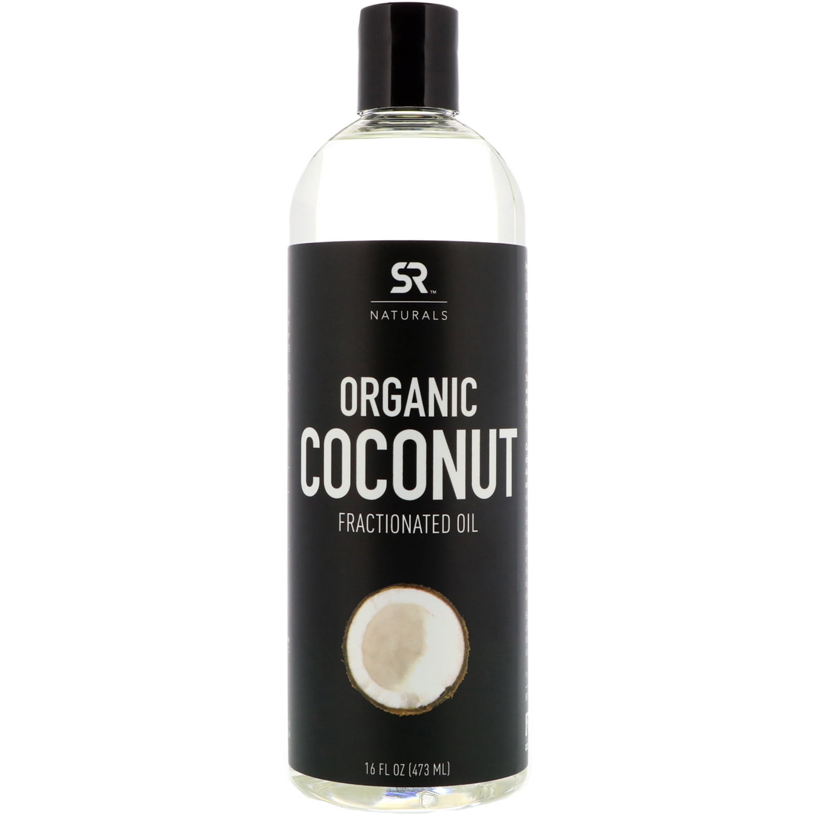 Sports Research Organic Coconut Fractionated Oil, 16 fl oz (473 ml