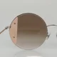 thumbnail image 4 of Miu Miu Sunglasses metal Pink Auth am7449, 4 of 6