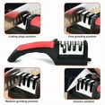 thumbnail image 5 of 3-Segment Knife Sharpener Knife Sharpeners for Kitchen Knives Stainless Steel Three-Purpose Sharpening Stone for Kitchen Tools, 5 of 8