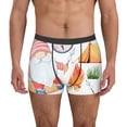 thumbnail image 2 of Goofa Gnome Camping Printed Men's Boxer Briefs Underwear, Moisture-Wicking Underwear, Trunk,Soft and Breathable Cotton Underwear-Medium, 2 of 9