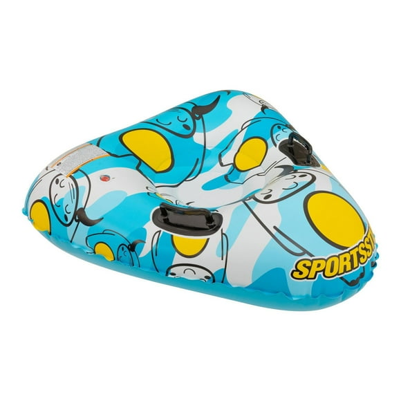 SportsStuff Frost Monster Inflatable Snow Sled -39" X 39" Triangle